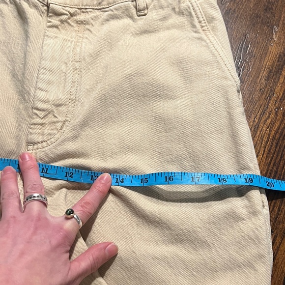 NWOT KALLMEYER Beige Column Leg Jeans, size 26 - Picture 9 of 11